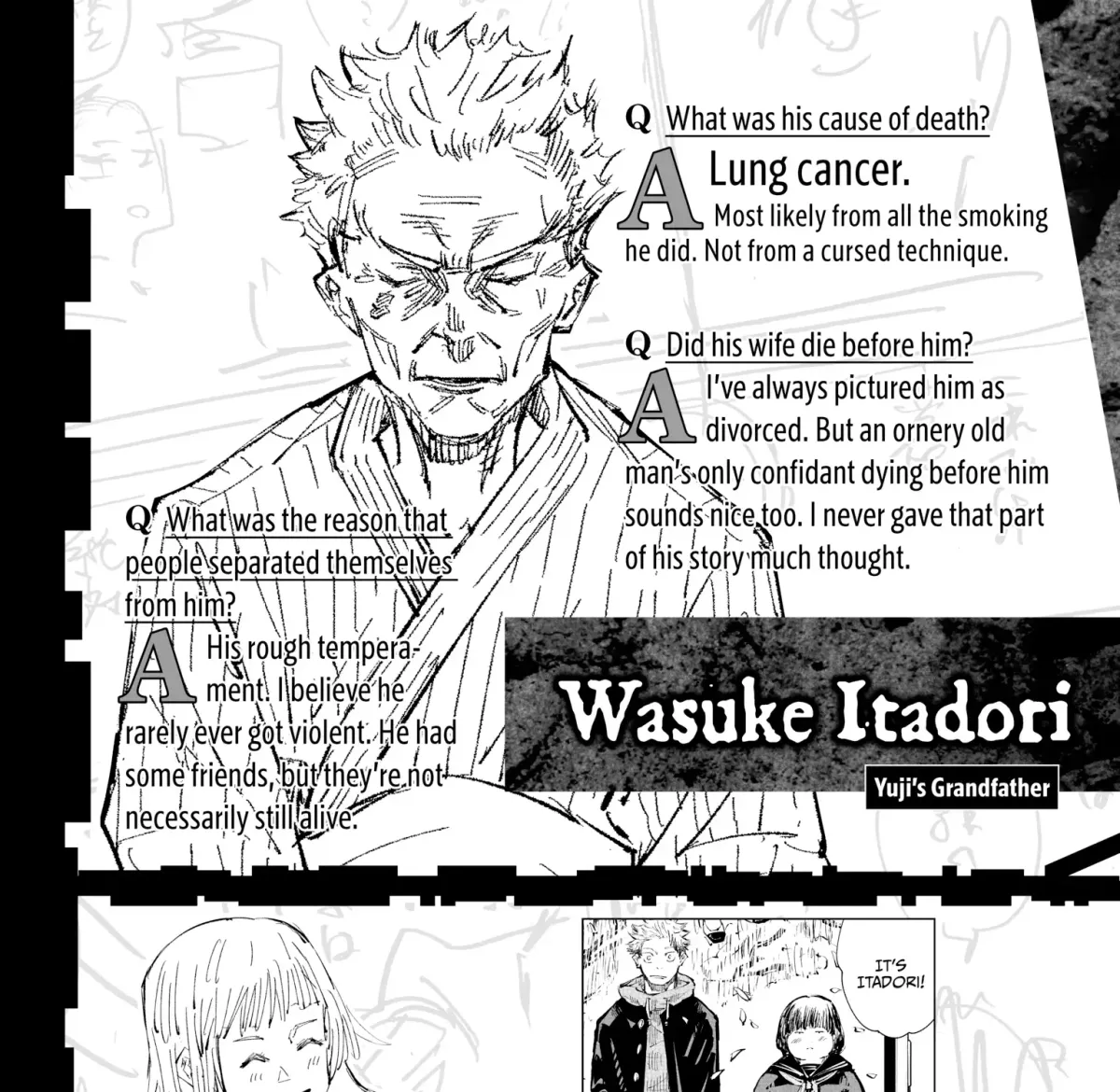 Jujutsu Kaisen: The Official Character Guide Chapter 1 page 191 - 