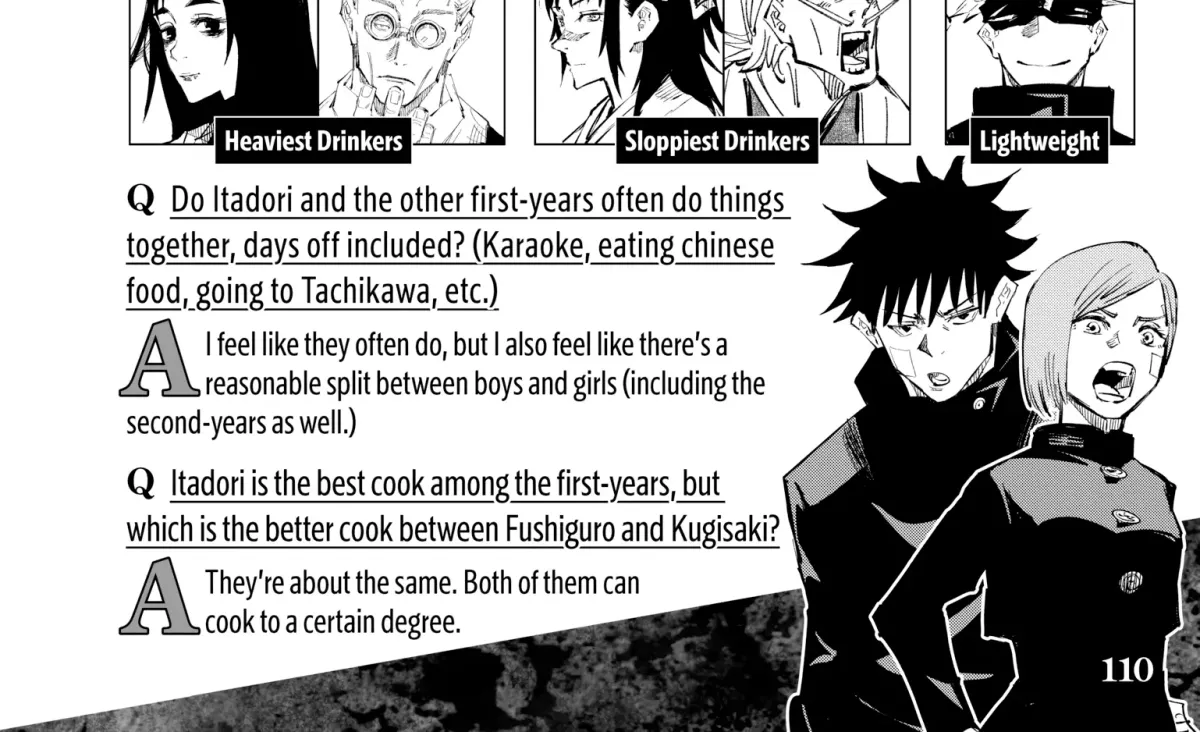 Jujutsu Kaisen: The Official Character Guide Chapter 1 page 200 - 