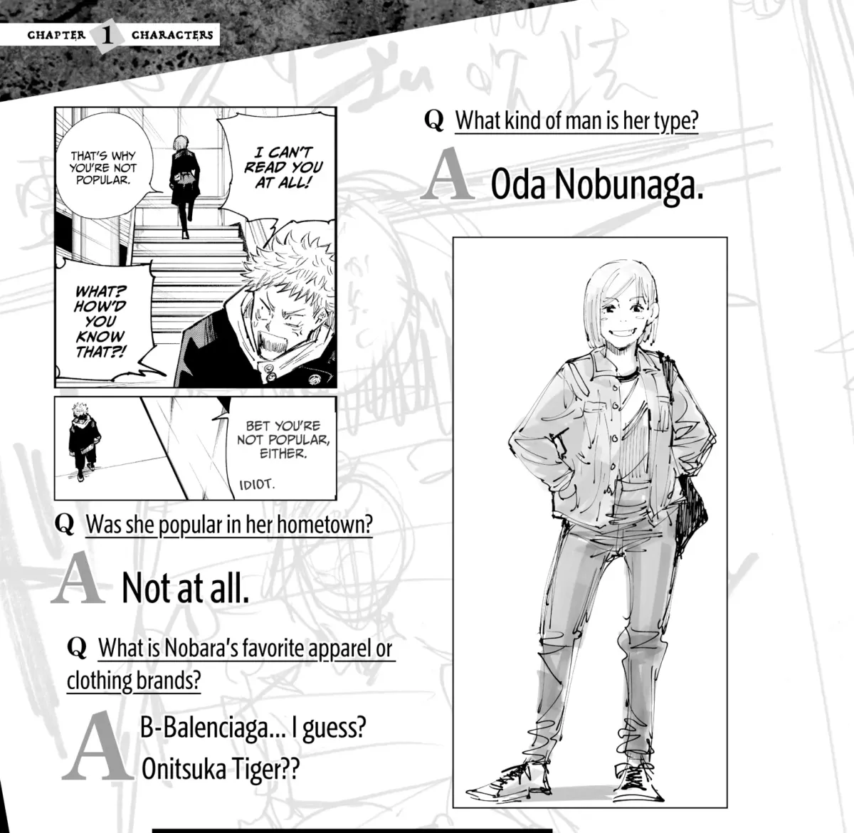 Jujutsu Kaisen: The Official Character Guide Chapter 1 page 25 - 