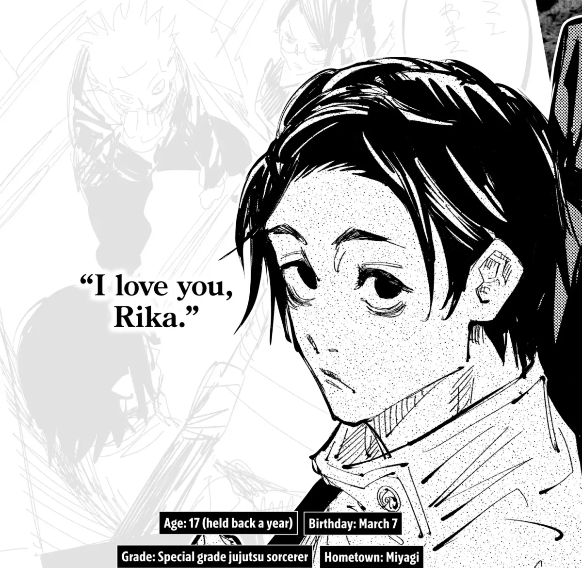 Jujutsu Kaisen: The Official Character Guide Chapter 1 page 27 - 