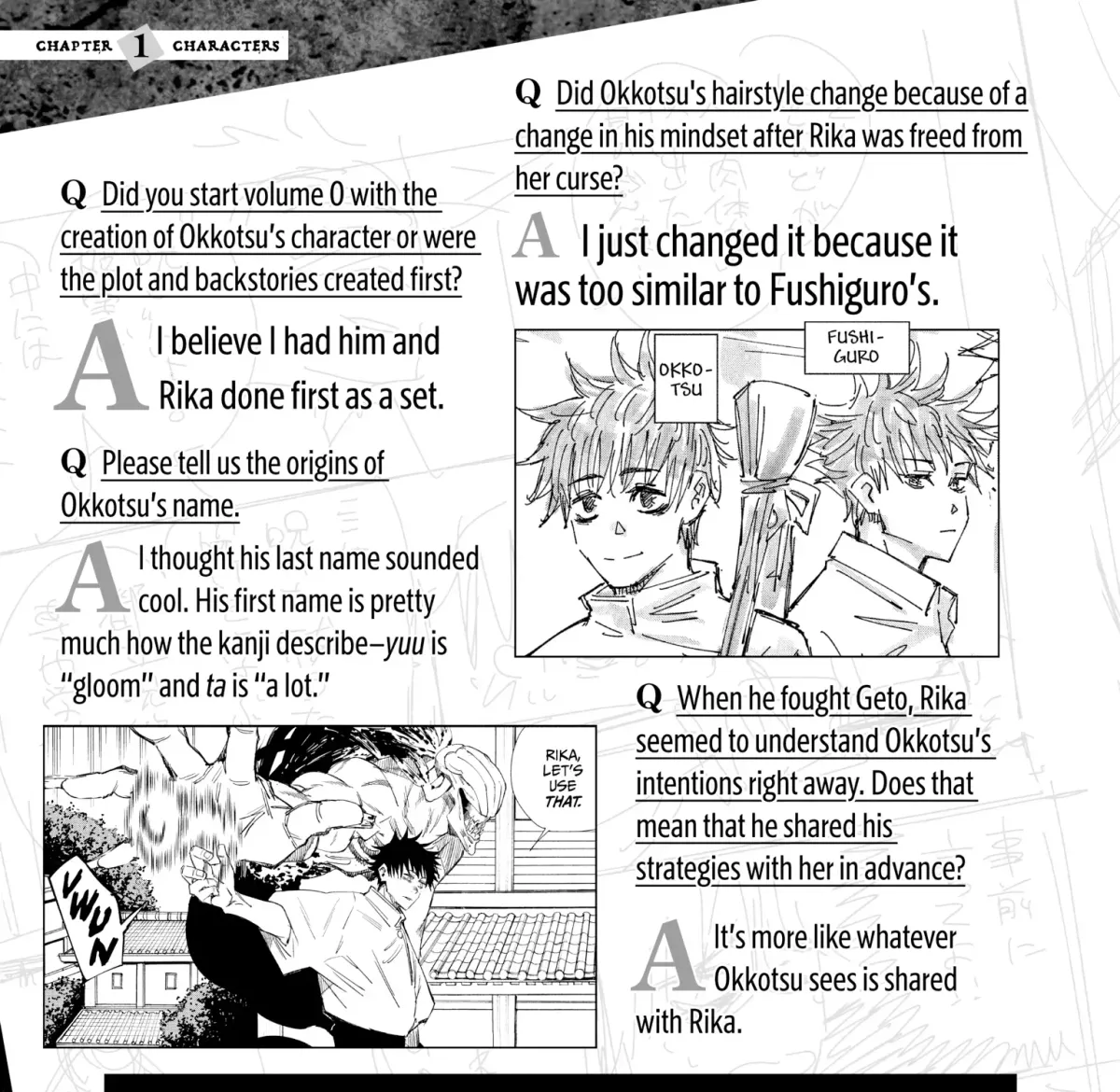 Jujutsu Kaisen: The Official Character Guide Chapter 1 page 29 - 