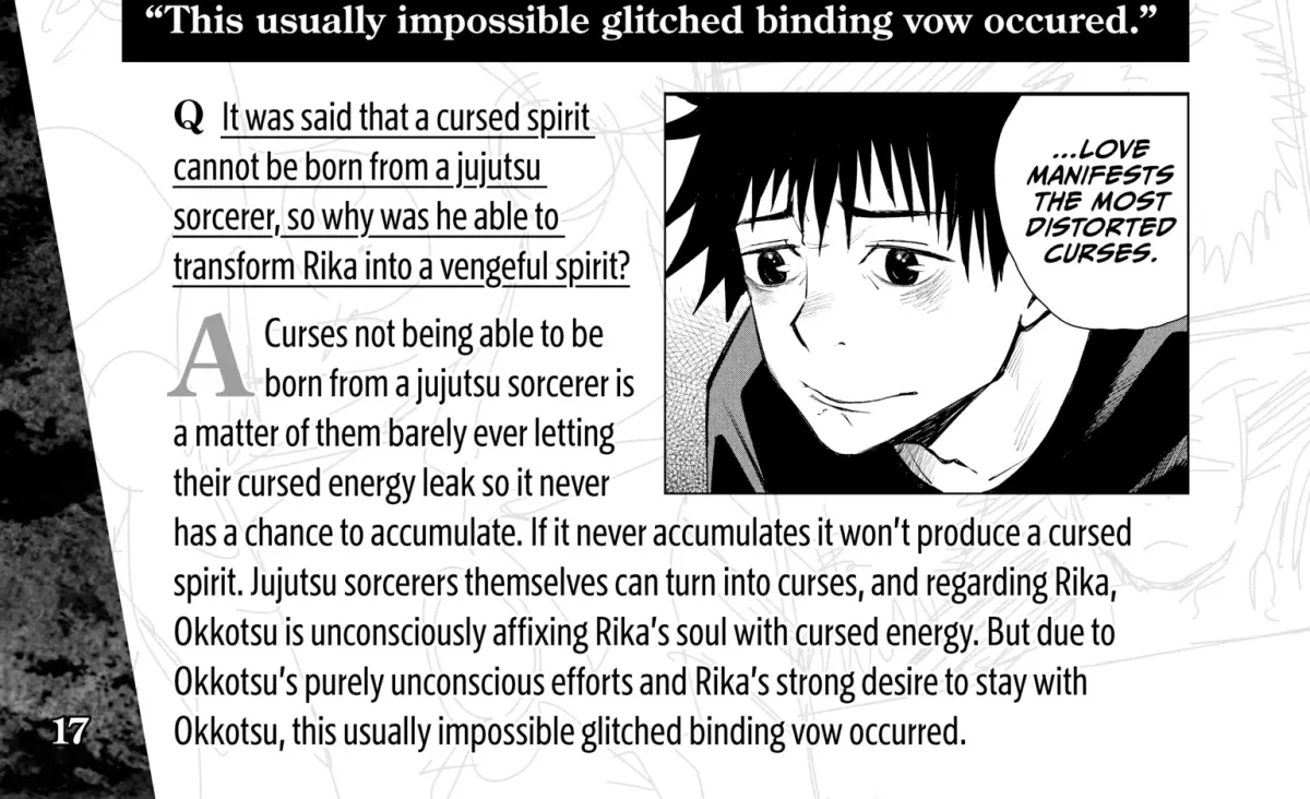 Jujutsu Kaisen: The Official Character Guide Chapter 1 page 30 - 