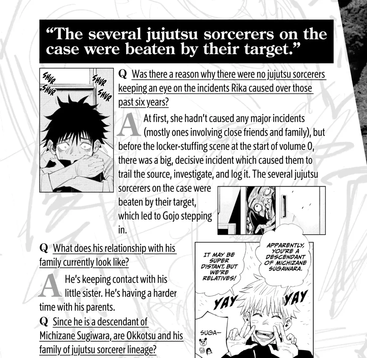 Jujutsu Kaisen: The Official Character Guide Chapter 1 page 31 - 