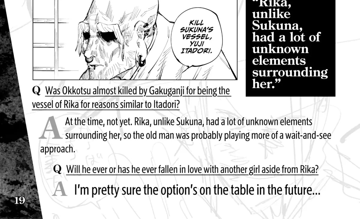 Jujutsu Kaisen: The Official Character Guide Chapter 1 page 34 - 