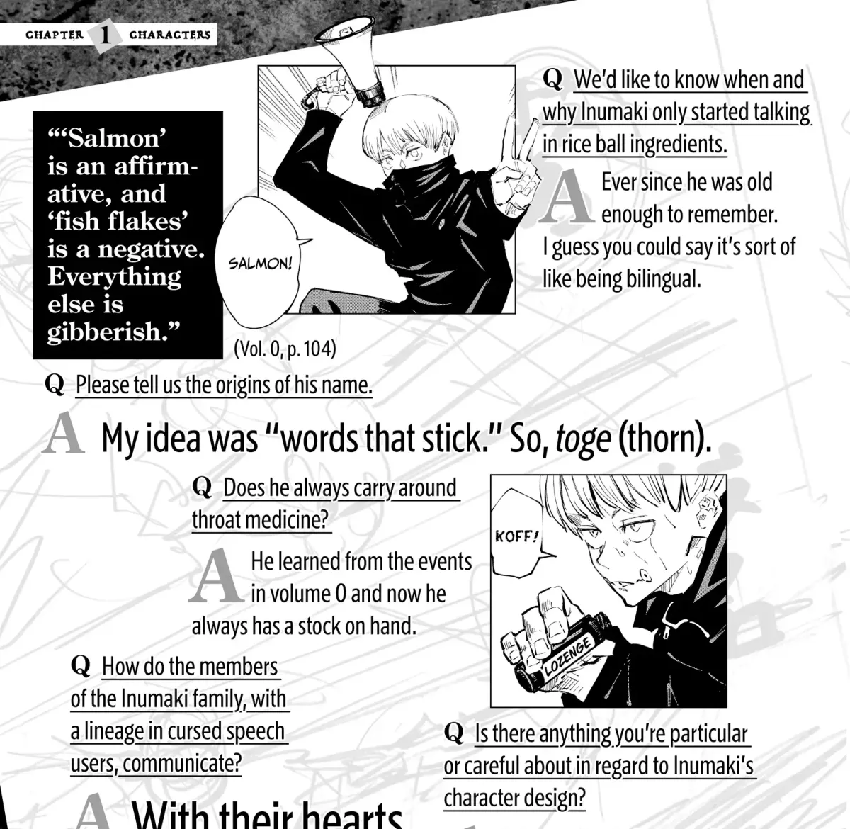 Jujutsu Kaisen: The Official Character Guide Chapter 1 page 37 - 