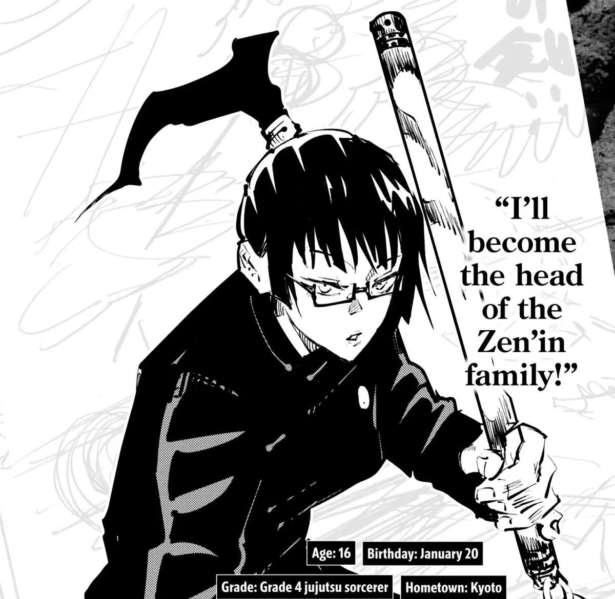 Jujutsu Kaisen: The Official Character Guide Chapter 1 page 39 - 