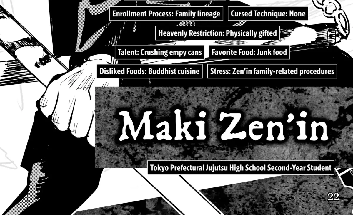 Jujutsu Kaisen: The Official Character Guide Chapter 1 page 40 - 