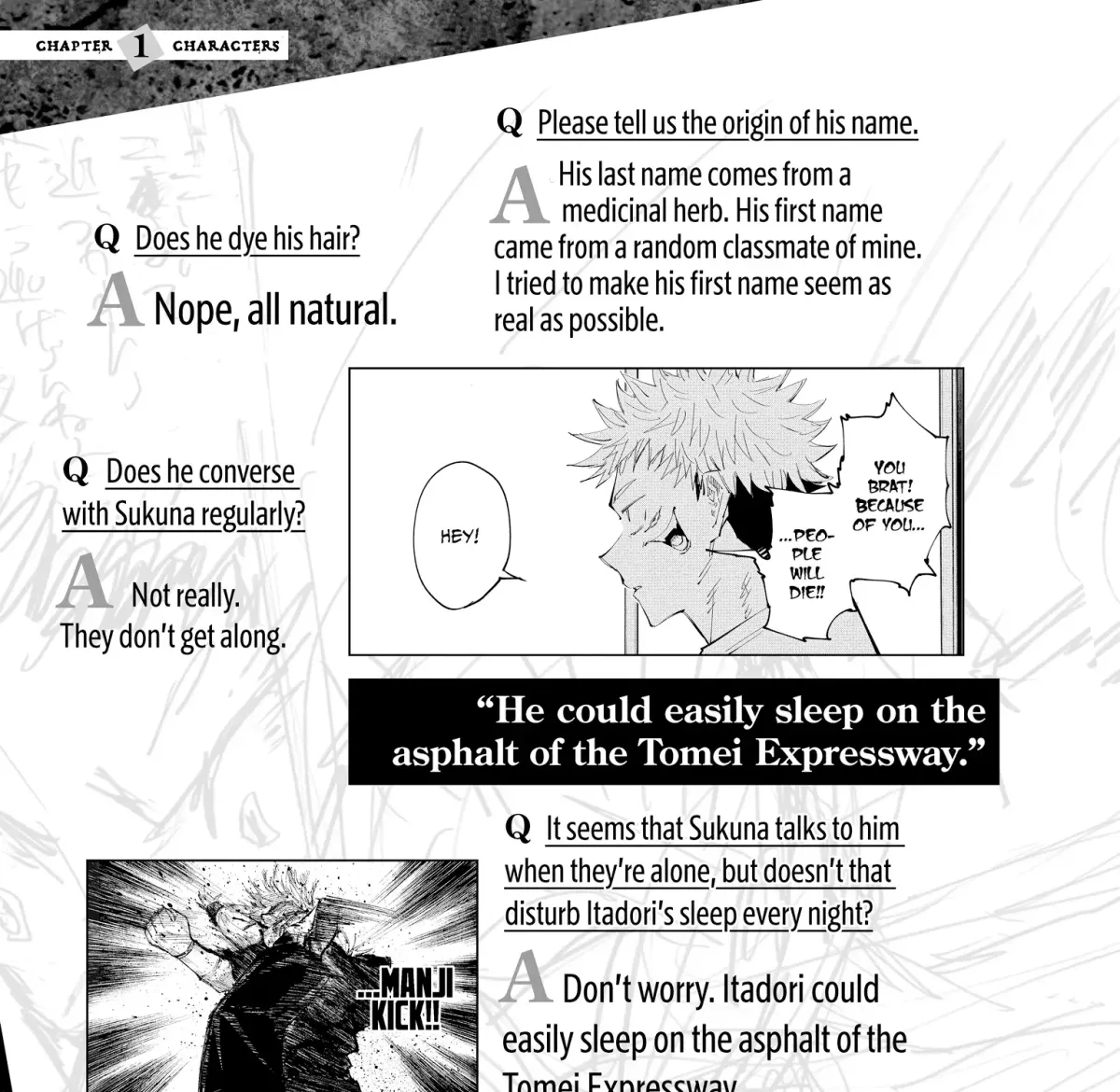 Jujutsu Kaisen: The Official Character Guide Chapter 1 page 5 - 