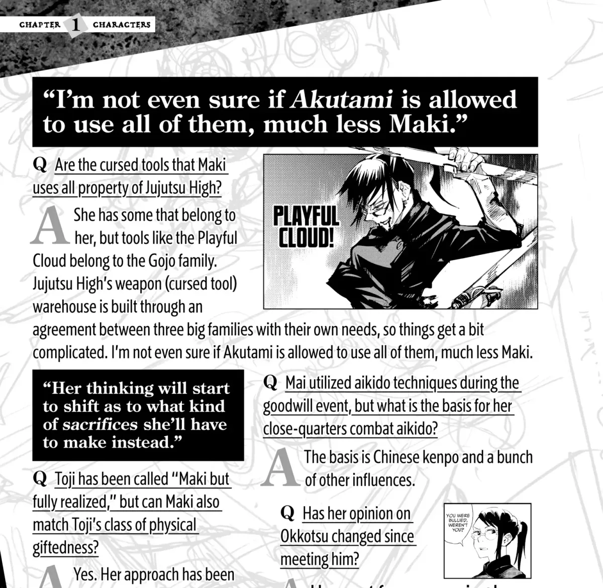 Jujutsu Kaisen: The Official Character Guide Chapter 1 page 41 - 