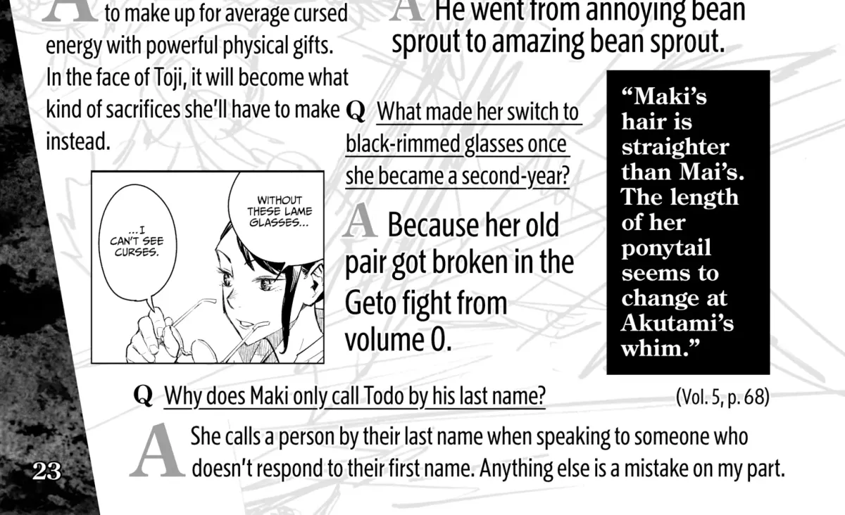 Jujutsu Kaisen: The Official Character Guide Chapter 1 page 42 - 
