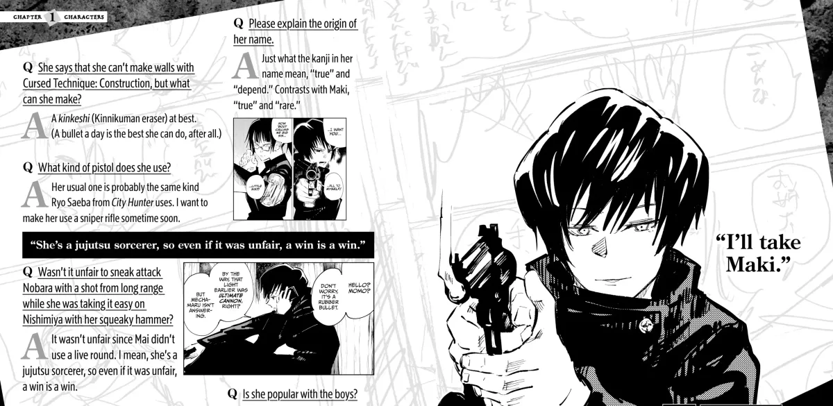 Jujutsu Kaisen: The Official Character Guide Chapter 1 page 51 - 