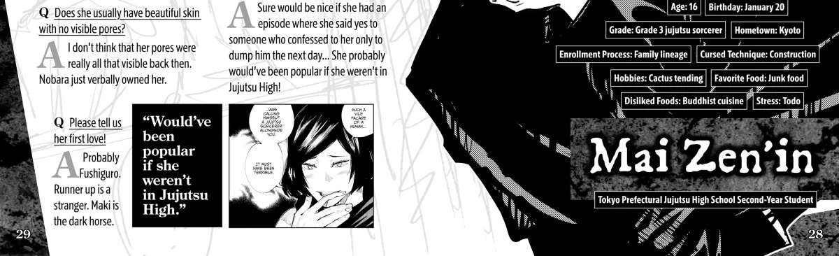 Jujutsu Kaisen: The Official Character Guide Chapter 1 page 52 - 