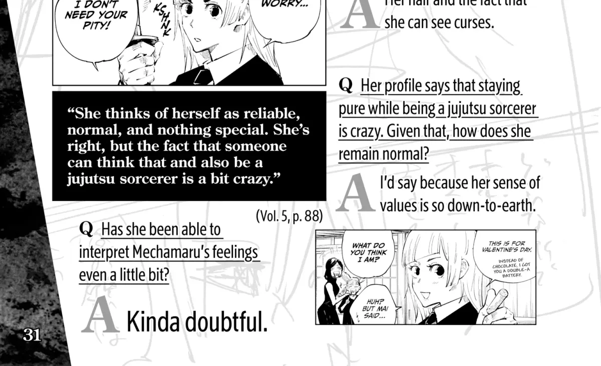 Jujutsu Kaisen: The Official Character Guide Chapter 1 page 56 - 