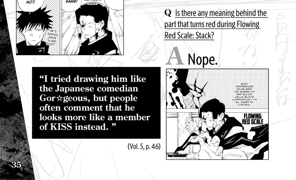 Jujutsu Kaisen: The Official Character Guide Chapter 1 page 64 - 