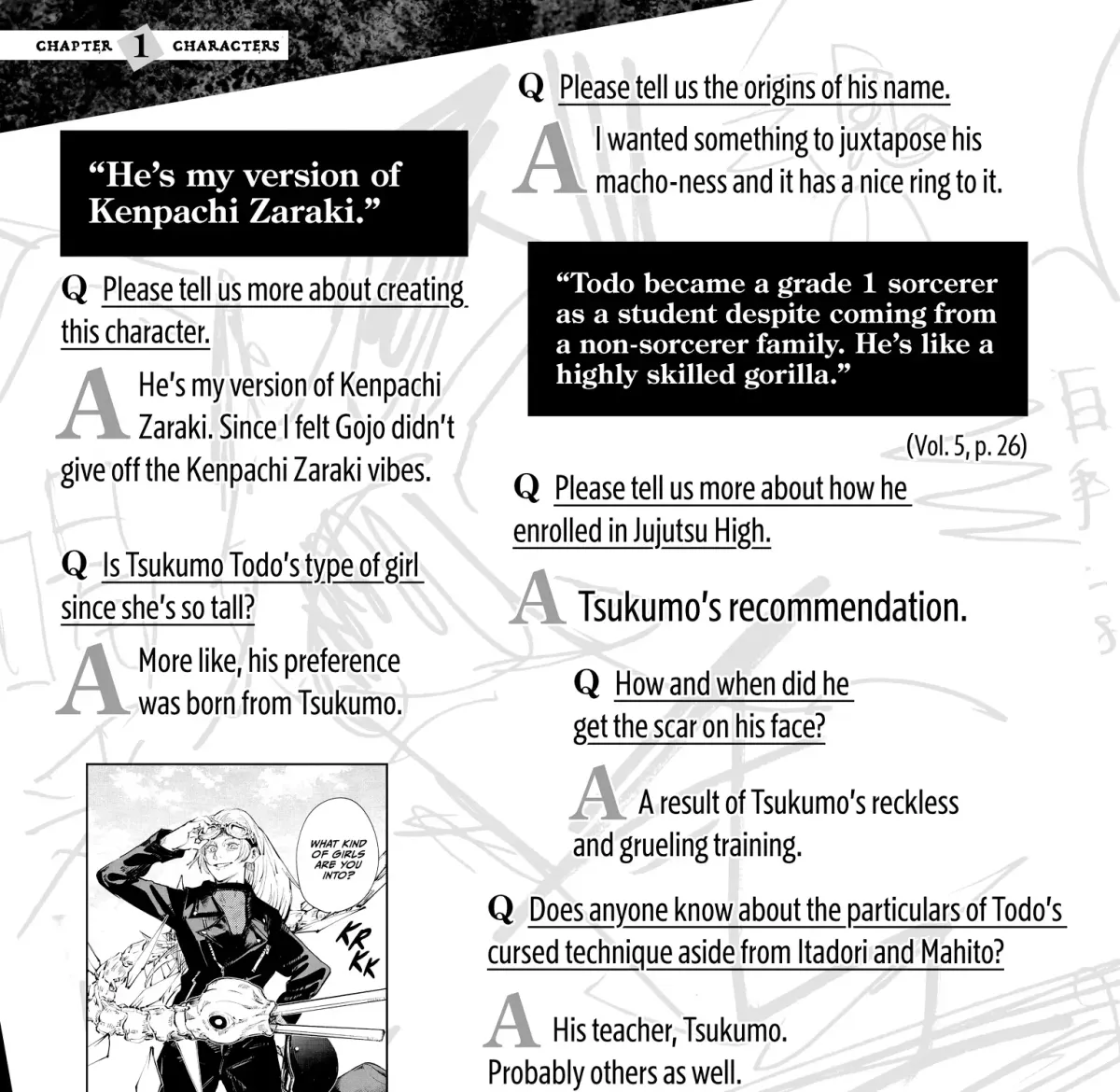 Jujutsu Kaisen: The Official Character Guide Chapter 1 page 67 - 