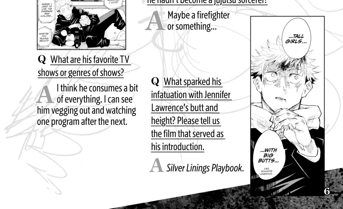 Jujutsu Kaisen: The Official Character Guide Chapter 1 page 8 - 