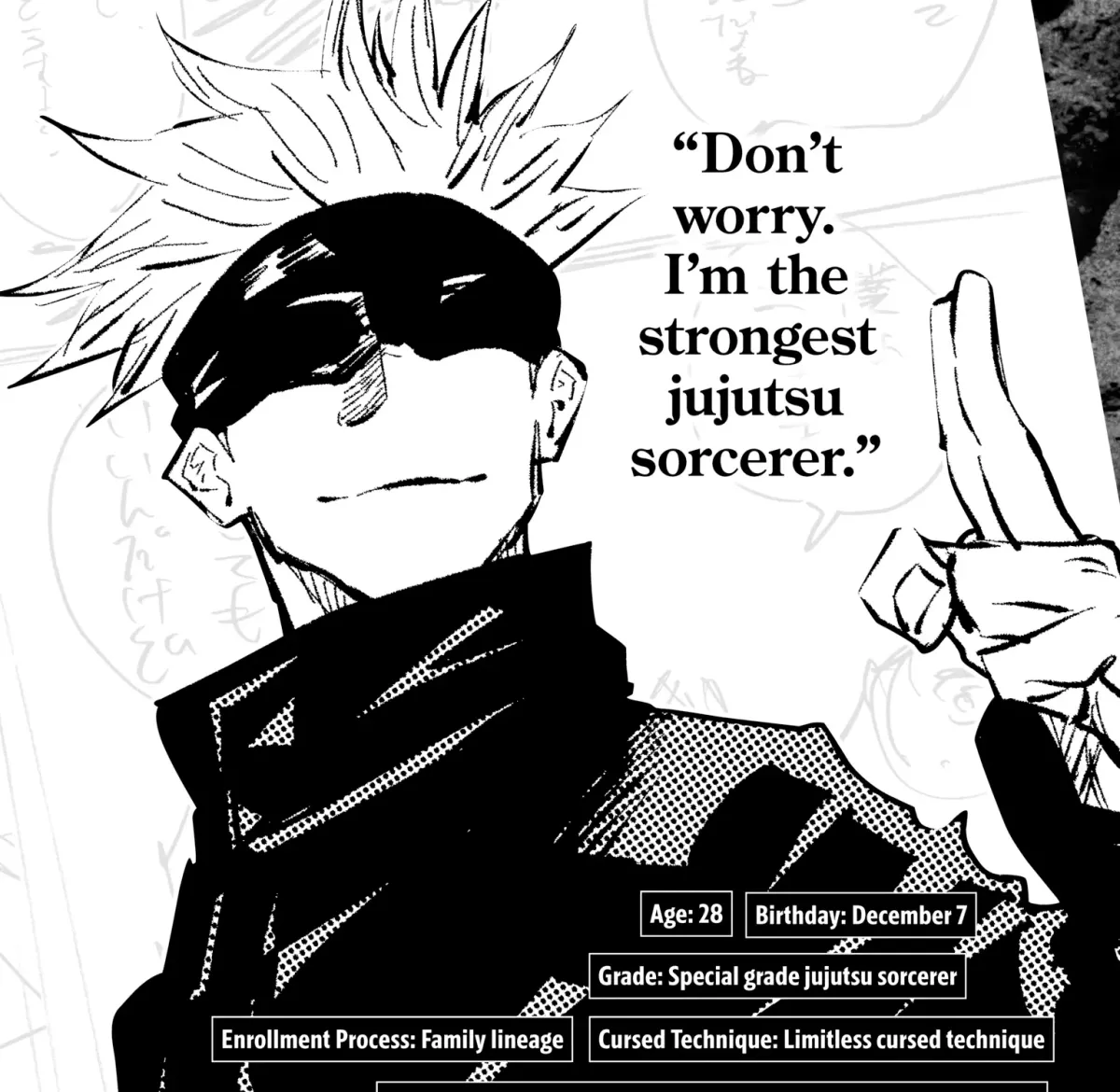 Jujutsu Kaisen: The Official Character Guide Chapter 1 page 73 - 