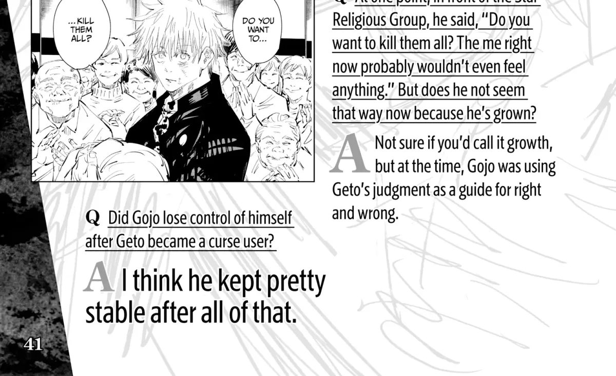 Jujutsu Kaisen: The Official Character Guide Chapter 1 page 76 - 