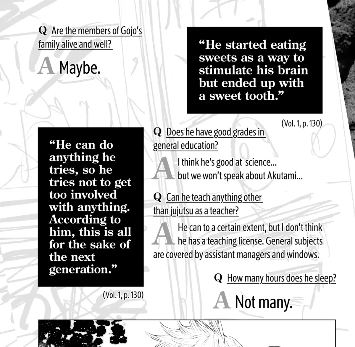 Jujutsu Kaisen: The Official Character Guide Chapter 1 page 77 - 