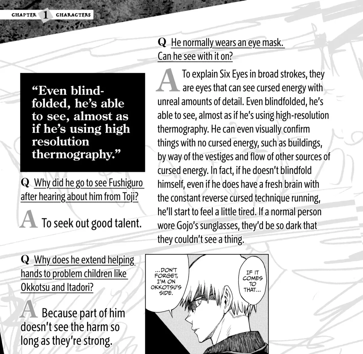 Jujutsu Kaisen: The Official Character Guide Chapter 1 page 79 - 