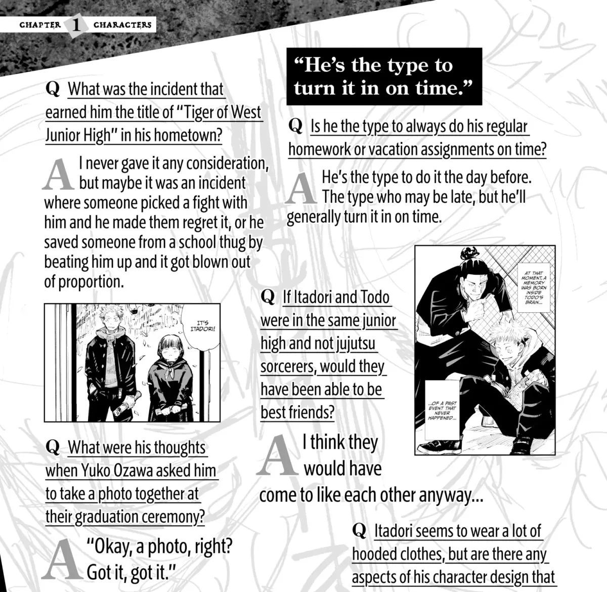 Jujutsu Kaisen: The Official Character Guide Chapter 1 page 9 - 