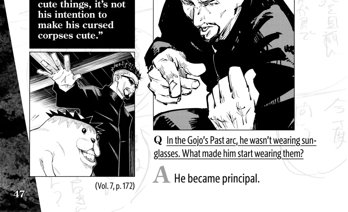 Jujutsu Kaisen: The Official Character Guide Chapter 1 page 88 - 
