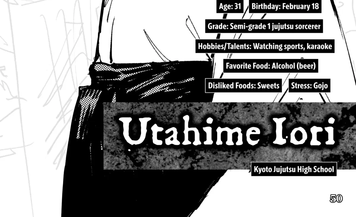 Jujutsu Kaisen: The Official Character Guide Chapter 1 page 94 - 
