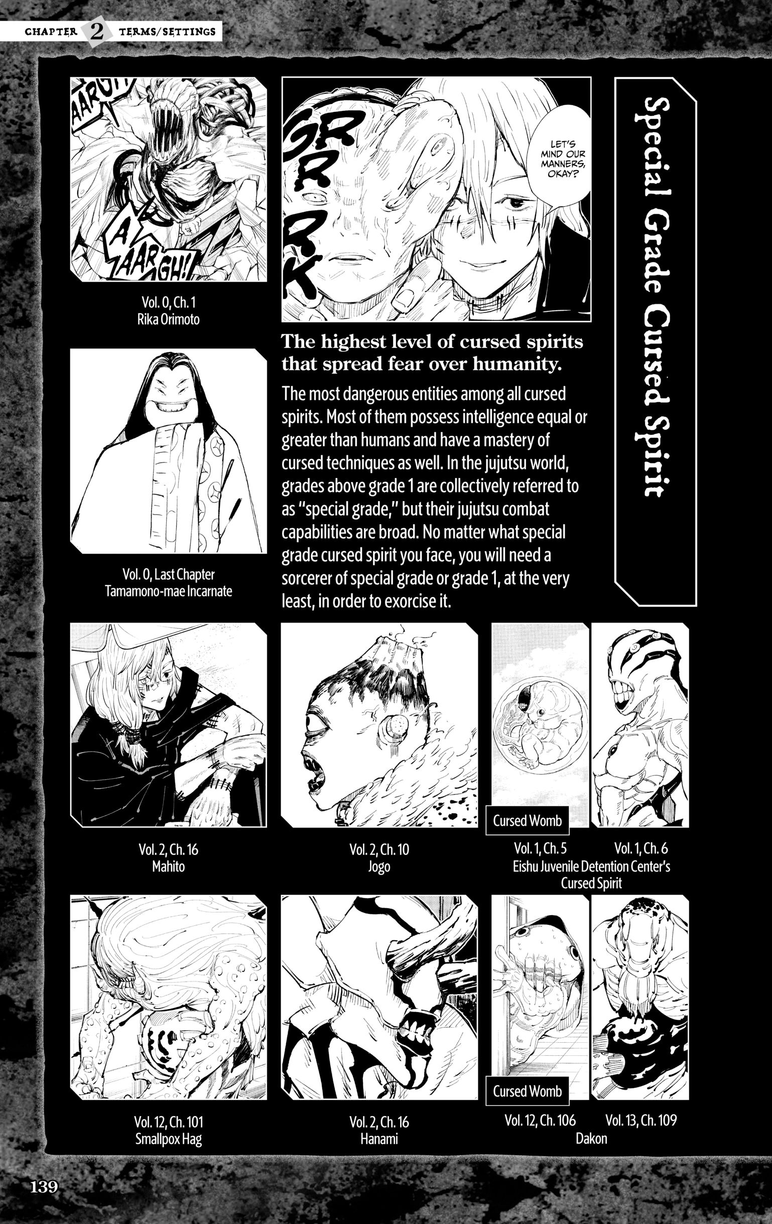 Jujutsu Kaisen: The Official Character Guide Chapter 2 page 17 - 