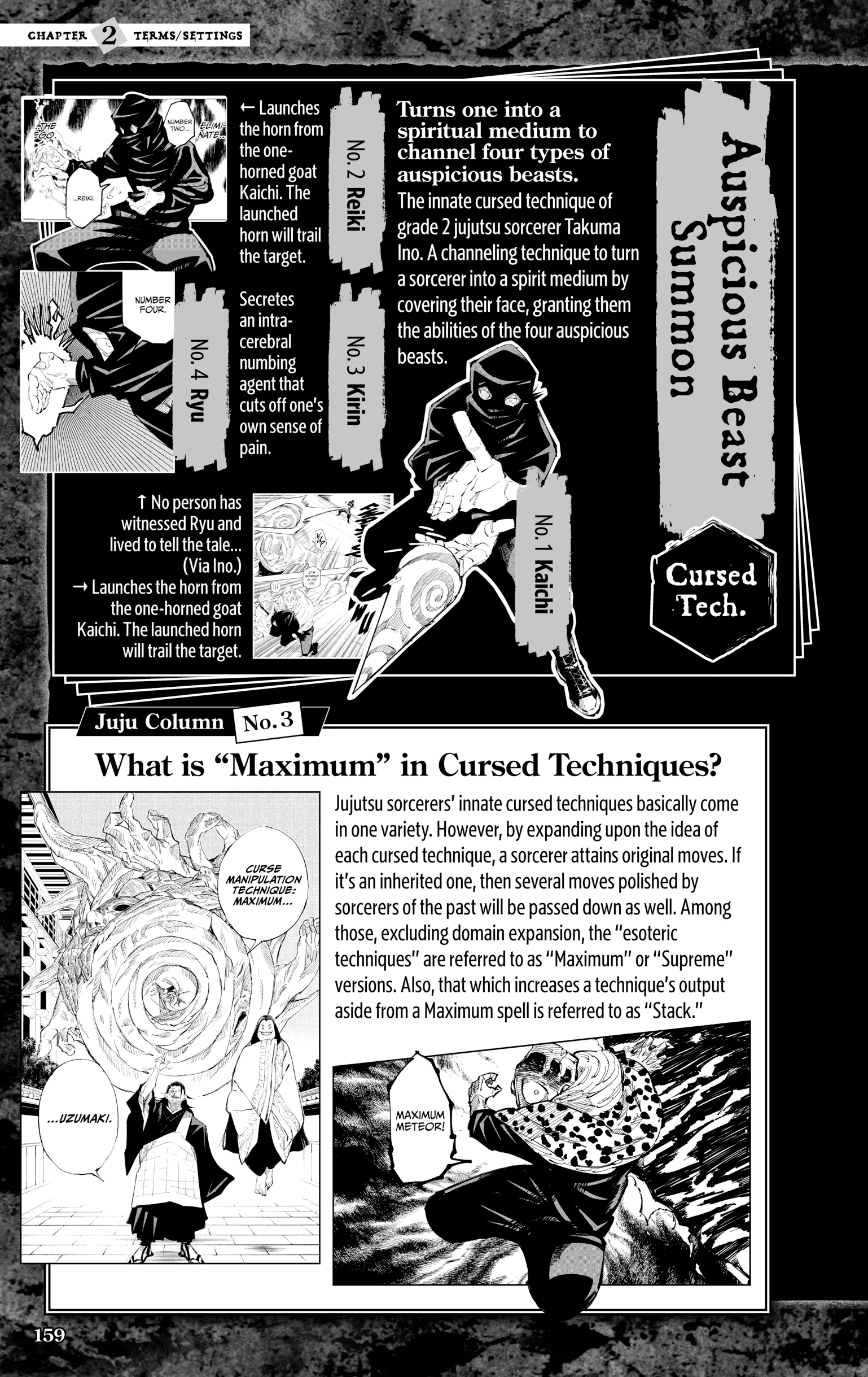 Jujutsu Kaisen: The Official Character Guide Chapter 2 page 36 - 
