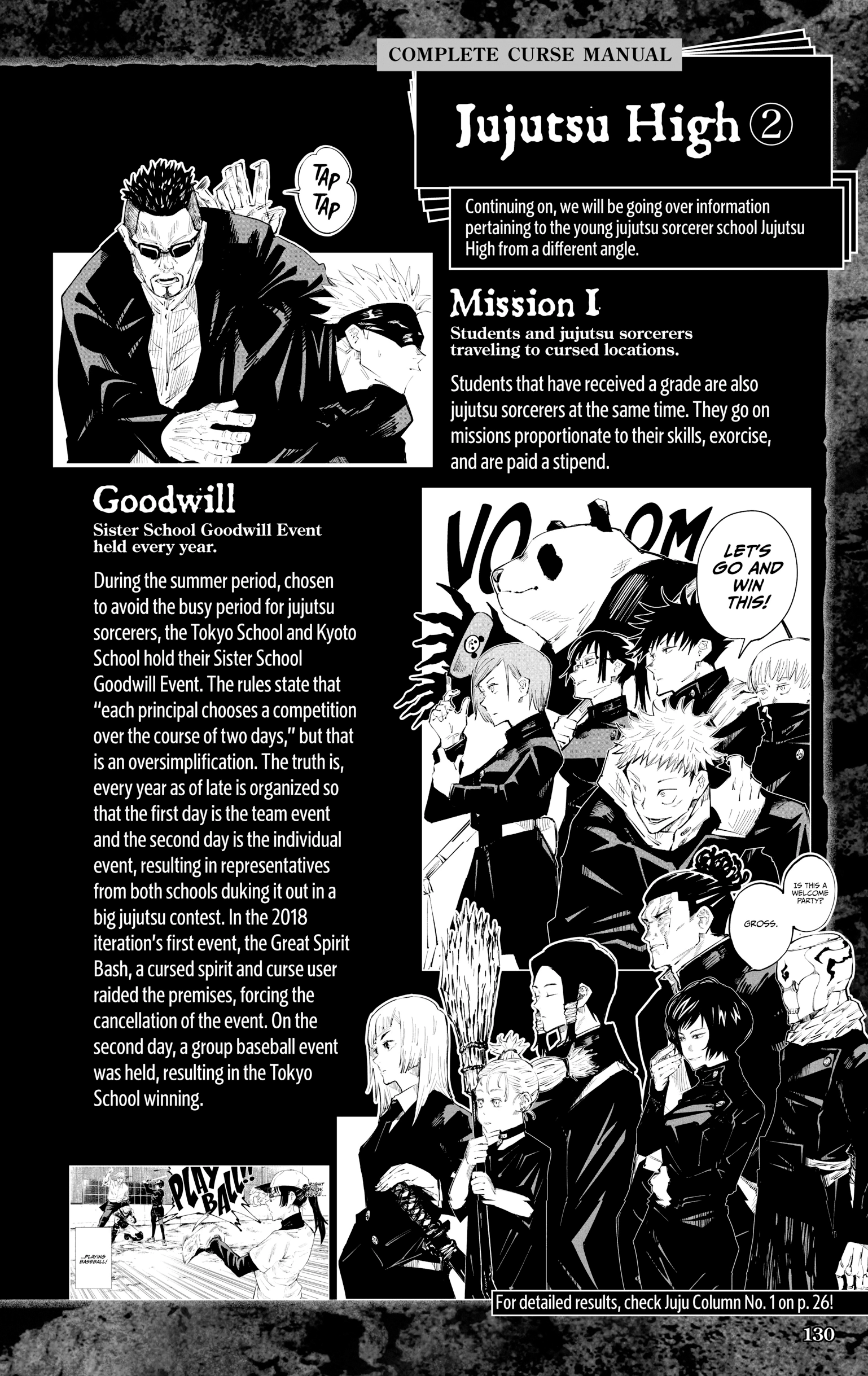 Jujutsu Kaisen: The Official Character Guide Chapter 2 page 8 - 