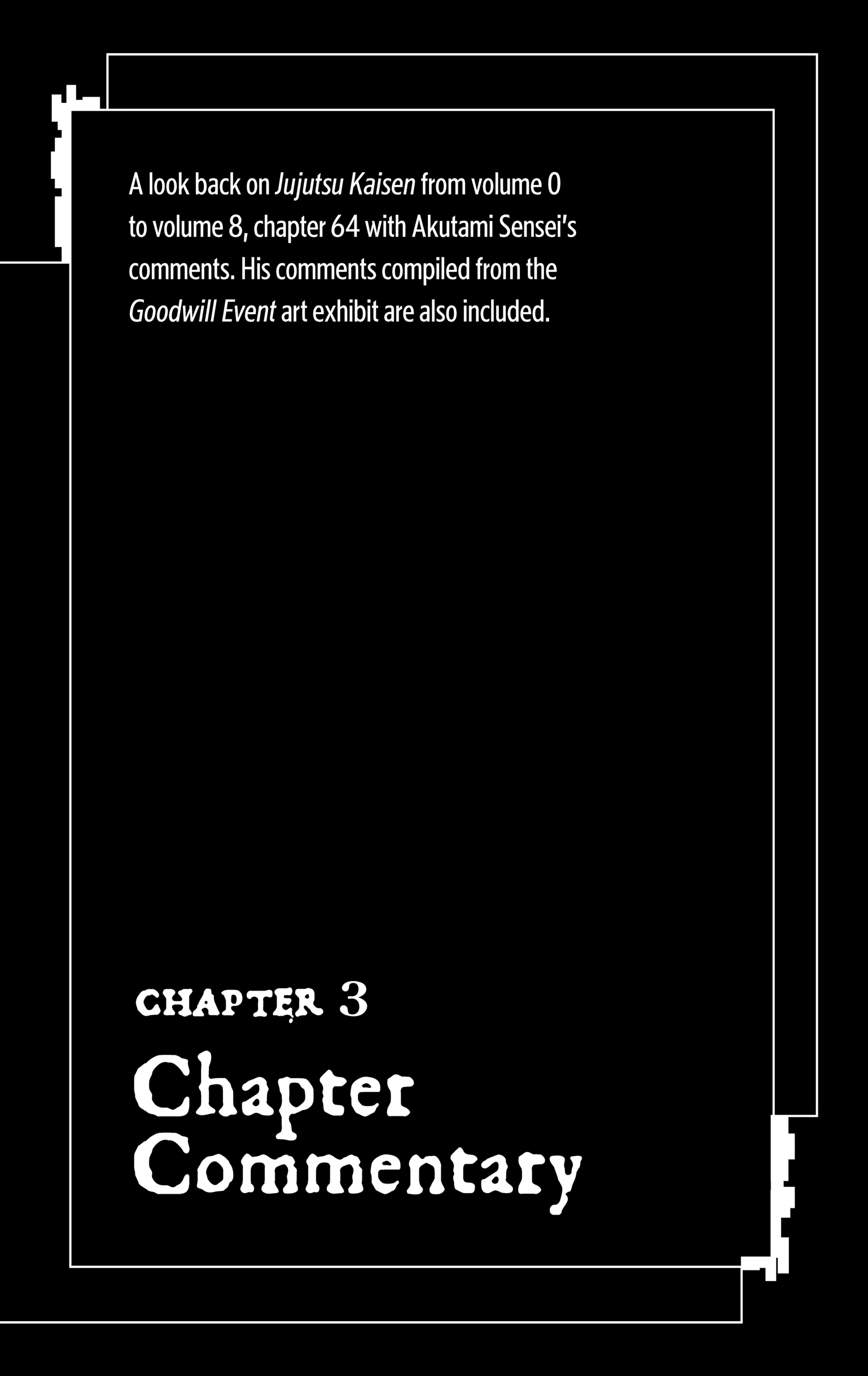Jujutsu Kaisen: The Official Character Guide Chapter 3 page 1 - 