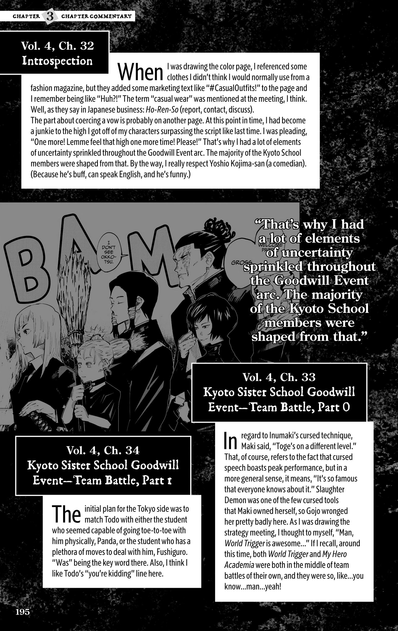 Jujutsu Kaisen: The Official Character Guide Chapter 3 page 19 - 