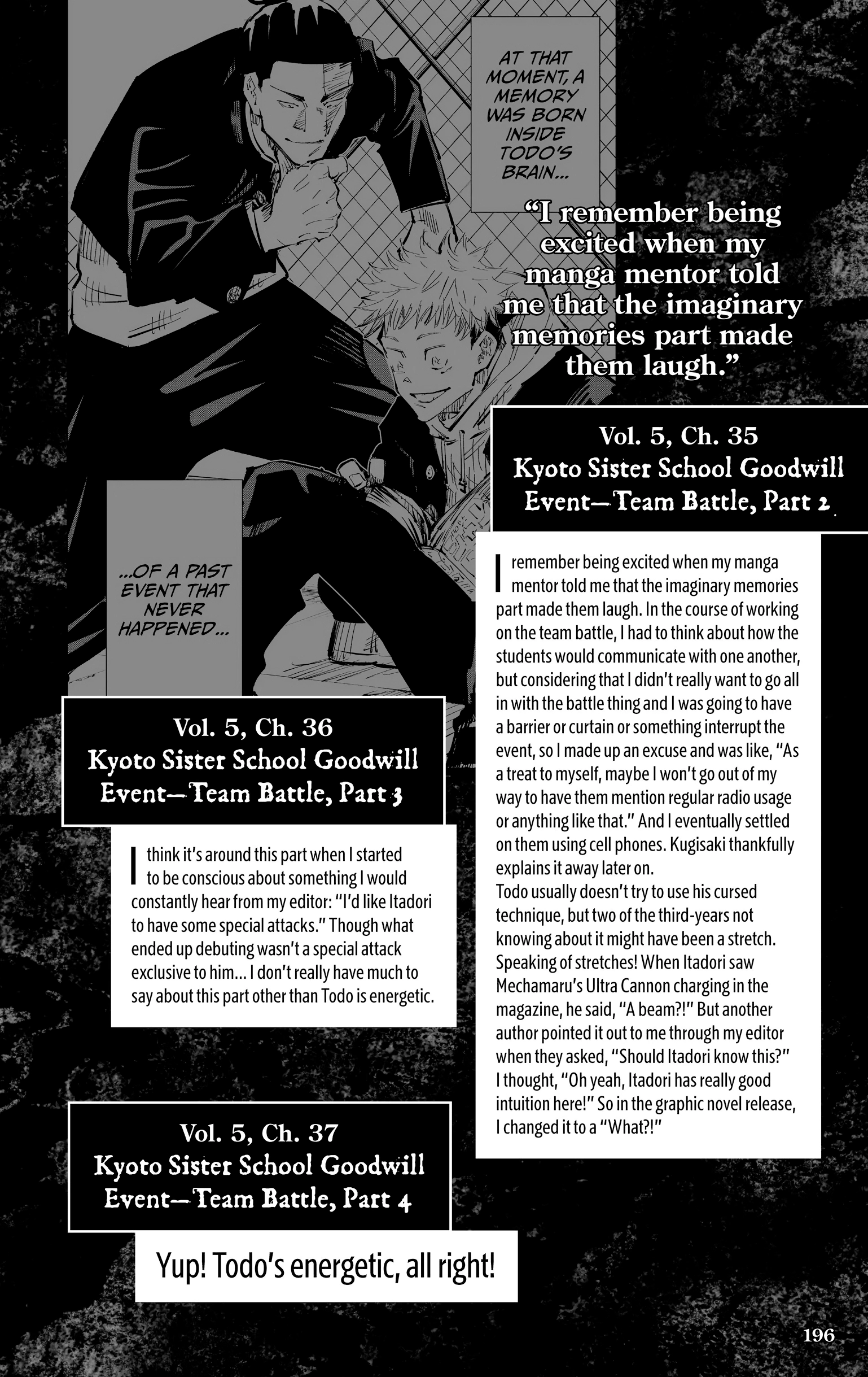 Jujutsu Kaisen: The Official Character Guide Chapter 3 page 20 - 