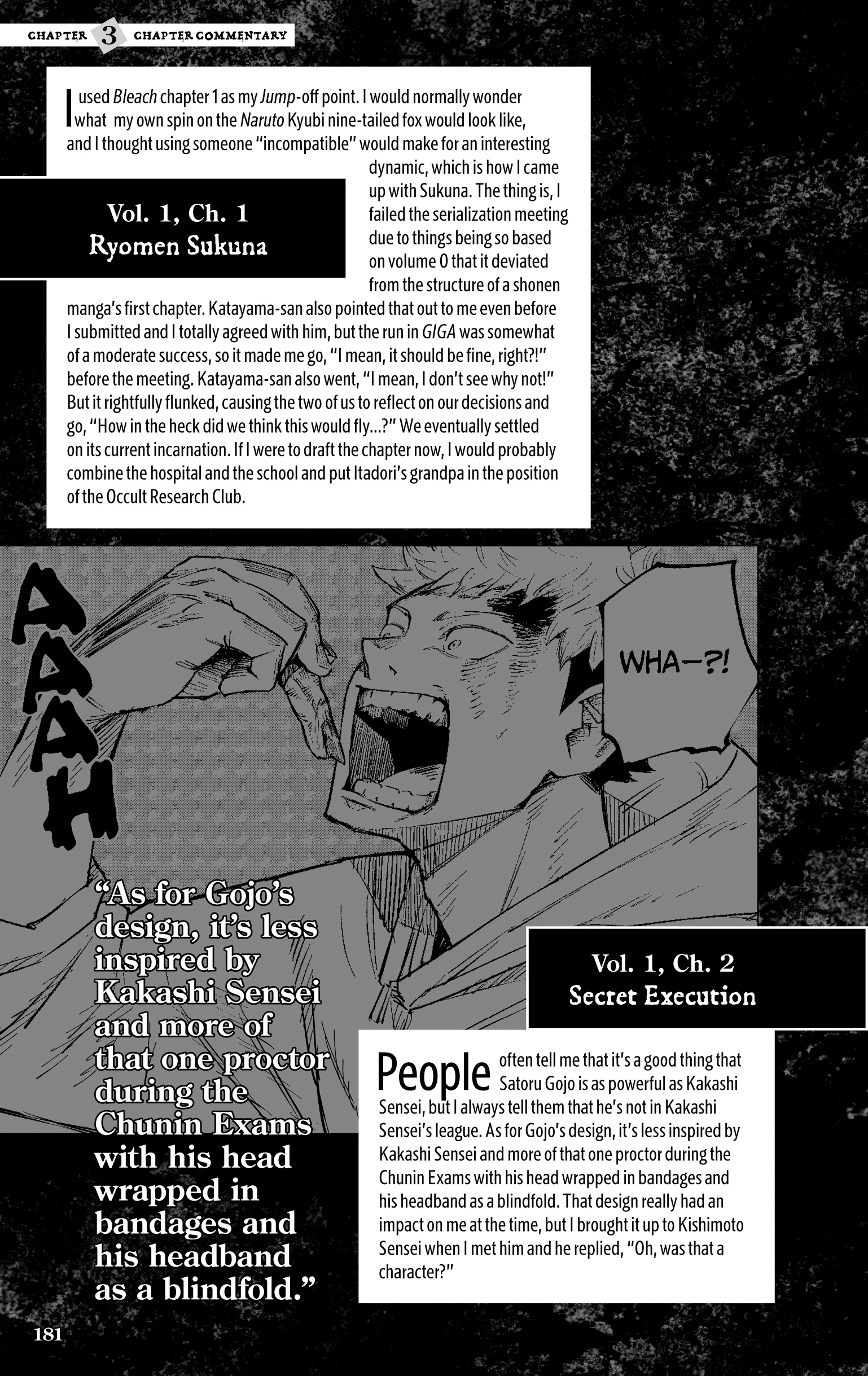Jujutsu Kaisen: The Official Character Guide Chapter 3 page 7 - 