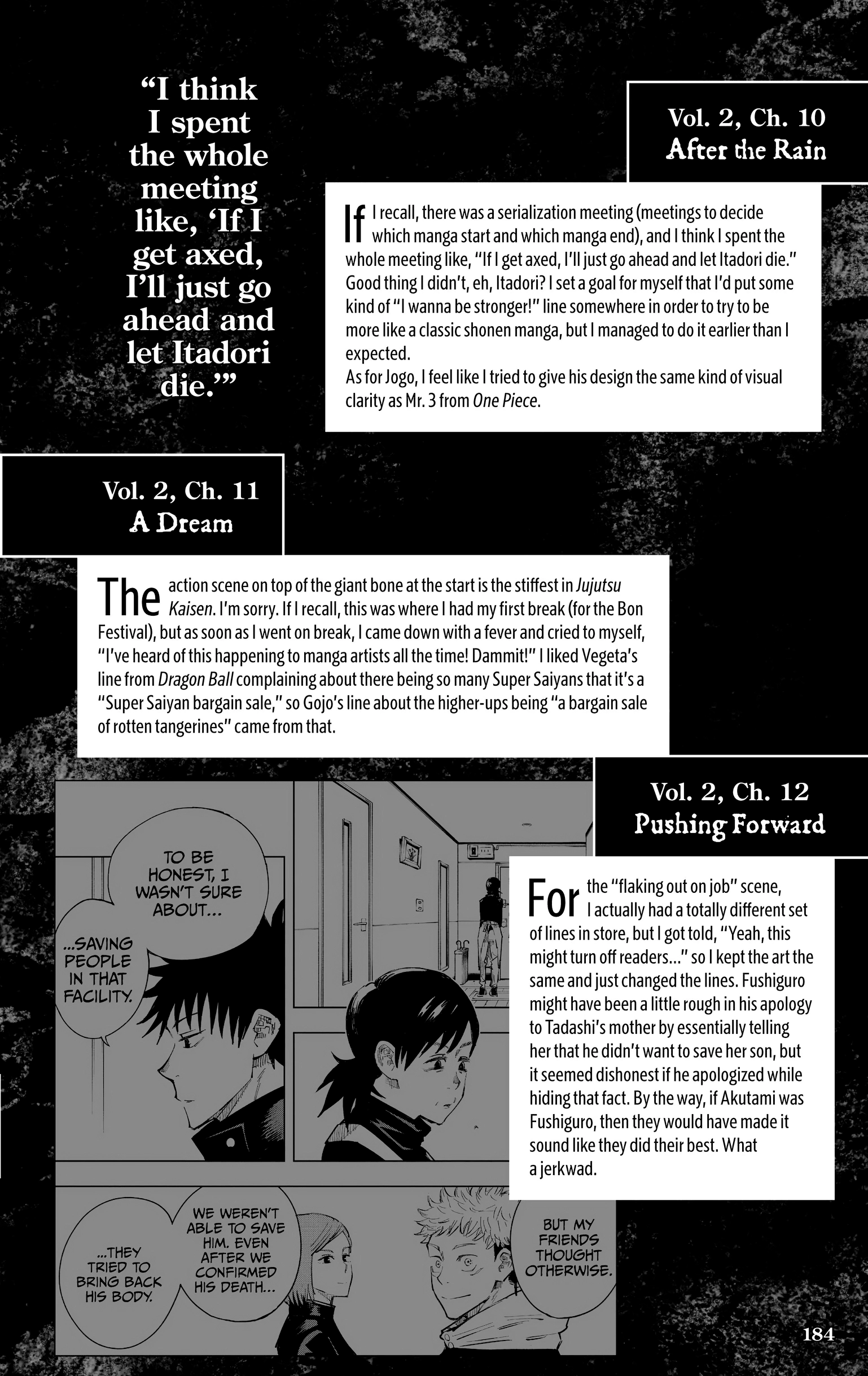 Jujutsu Kaisen: The Official Character Guide Chapter 3 page 10 - 