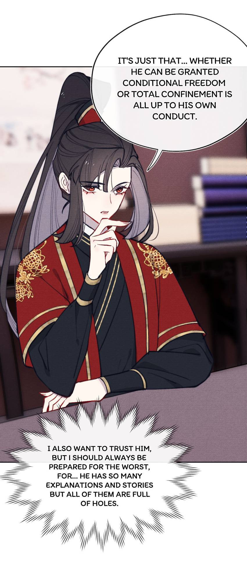 Jun Mian Shi Tao Hua (Colored) Chapter 45 page 27 - 
