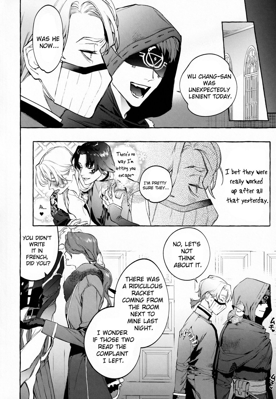 Jun’ai Mandara Chitai Sarashi – Identity V dj Chapter 2 page 21 - 