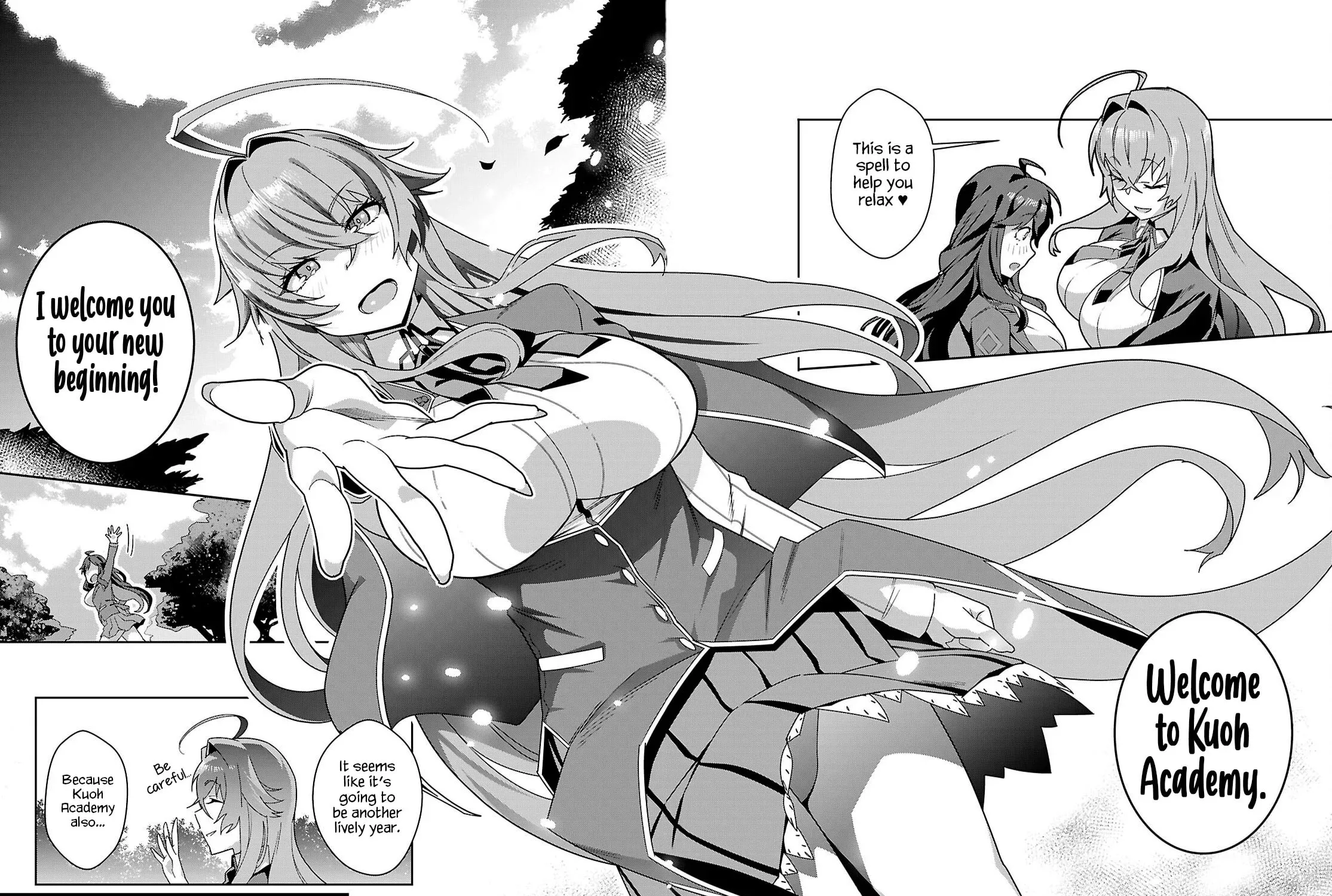 Junior High School DxD Chapter 1 page 54 - 