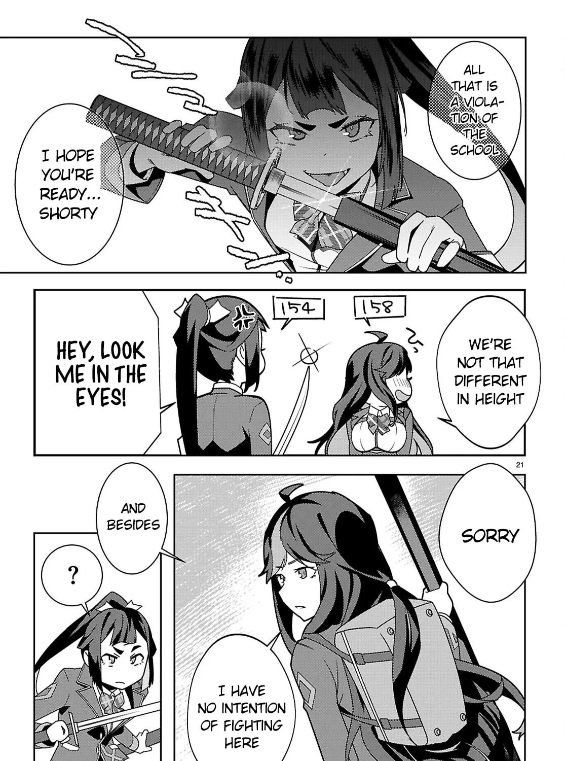Junior High School DxD Chapter 3 page 42 - 