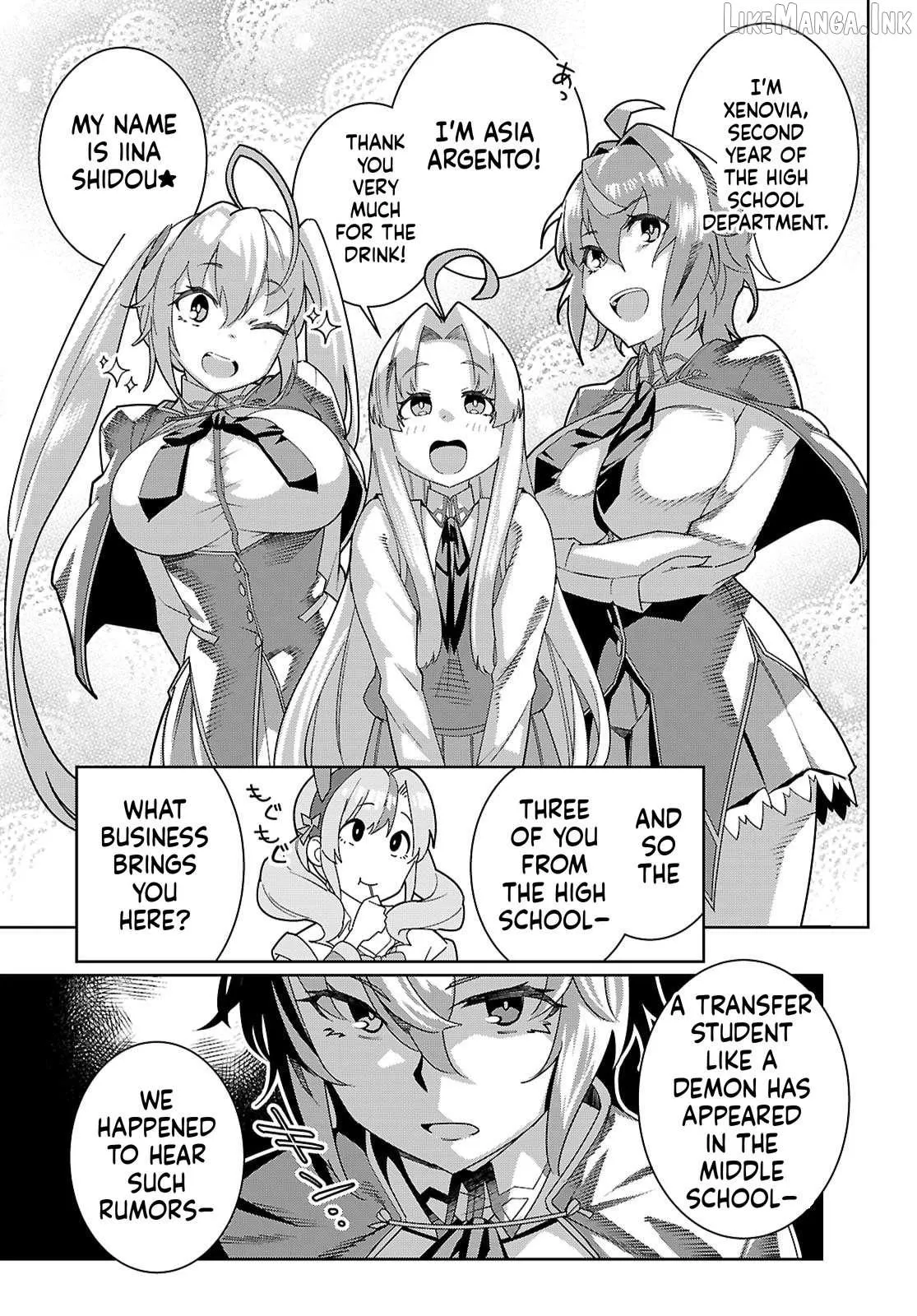 Junior High School DxD Chapter 4 page 9 - 