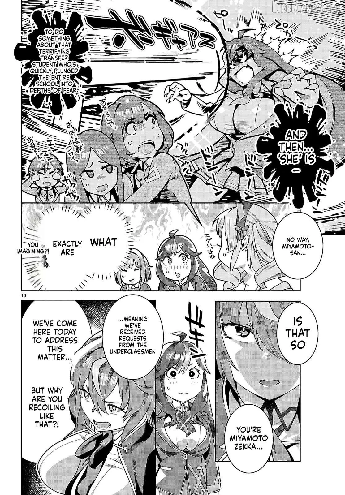 Junior High School DxD Chapter 4 page 10 - 