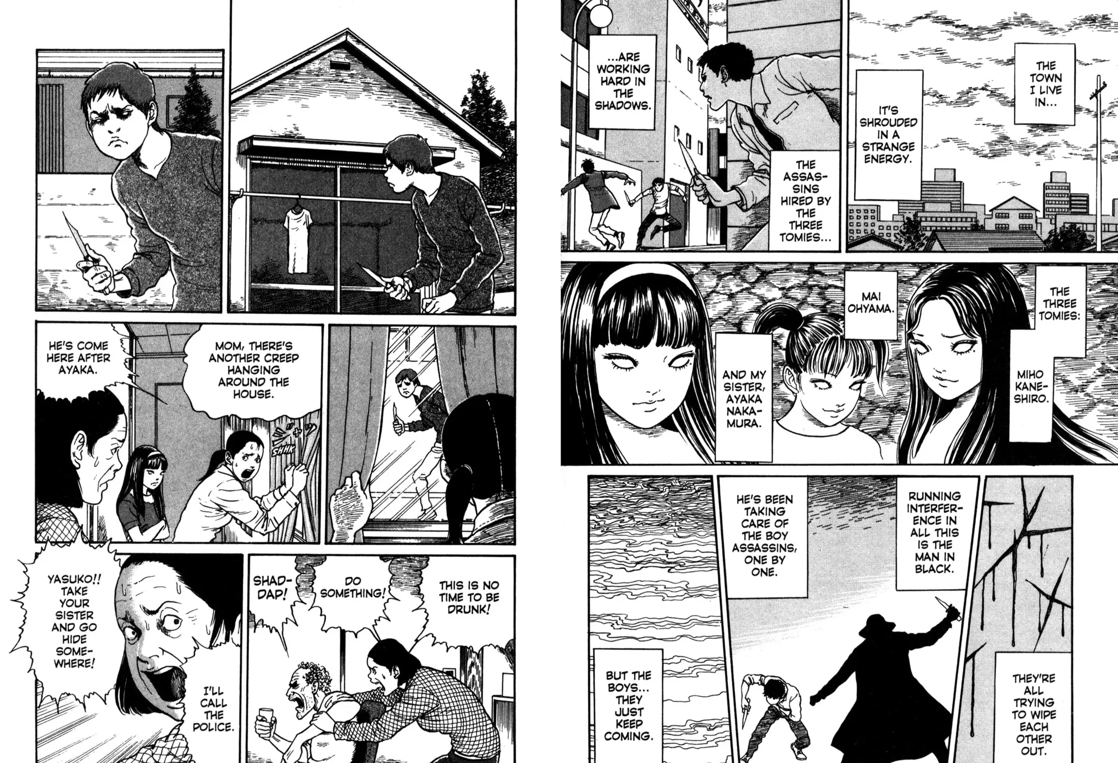 Junji Ito Horror Comic Collection Chapter 8 page 1 - 