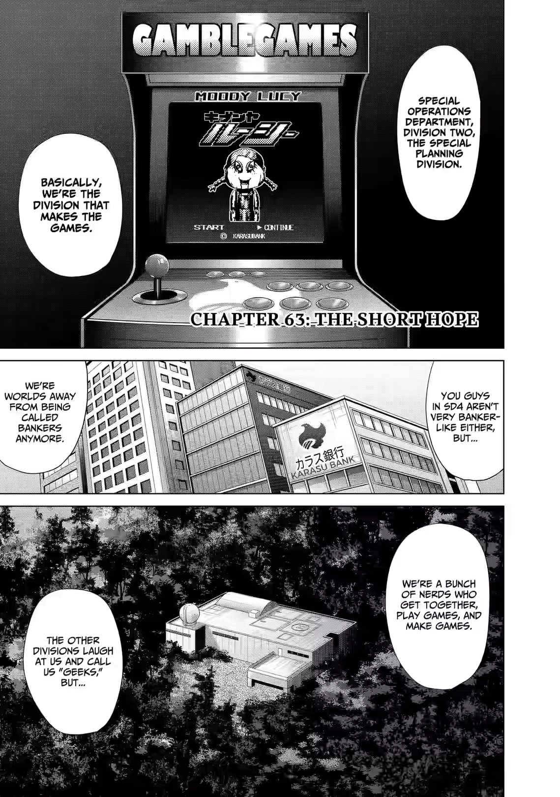 Junket Bank Chapter 63 page 1 - 