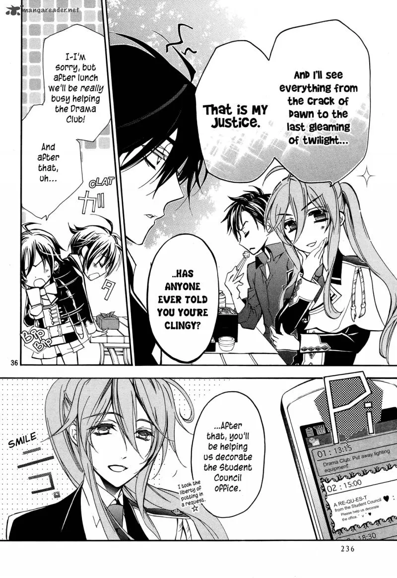 Junketsu + Kareshi Chapter 14 page 35 - 