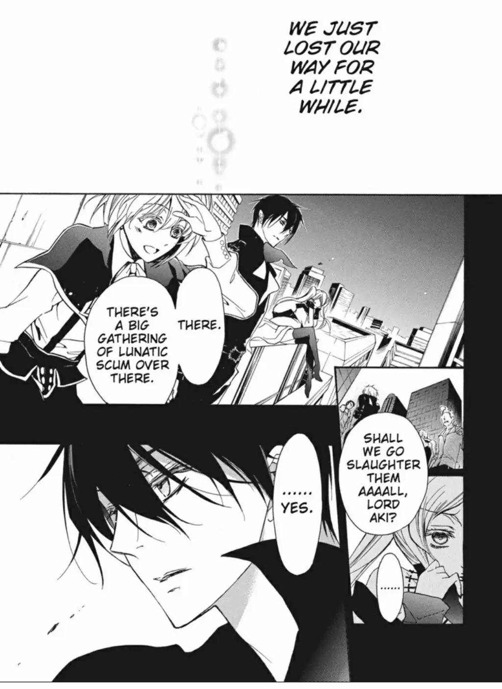 Junketsu + Kareshi Chapter 27 page 32 - 