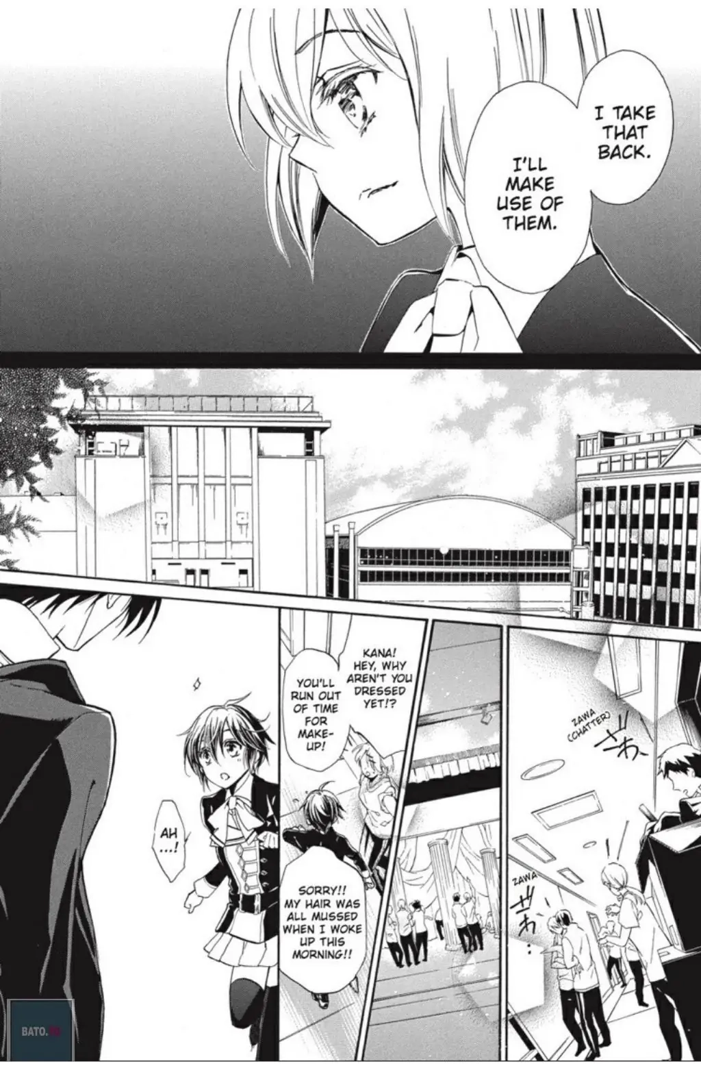 Junketsu + Kareshi Chapter 28 page 32 - 