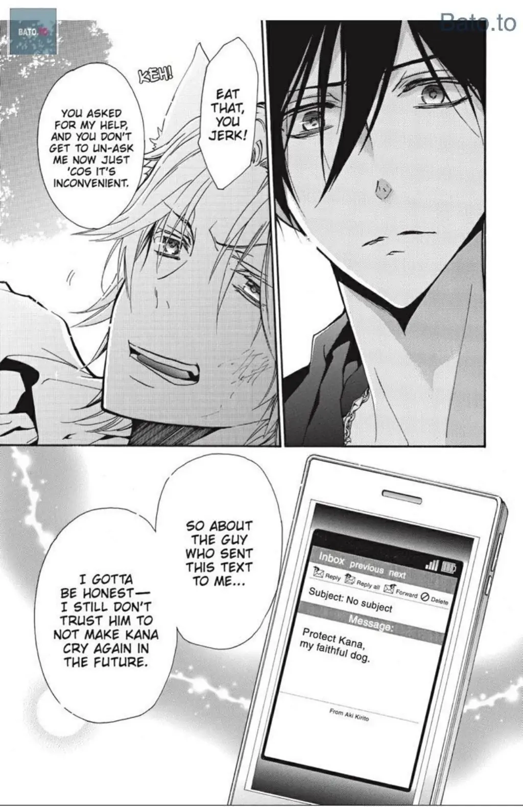 Junketsu + Kareshi Chapter 37 page 19 - 