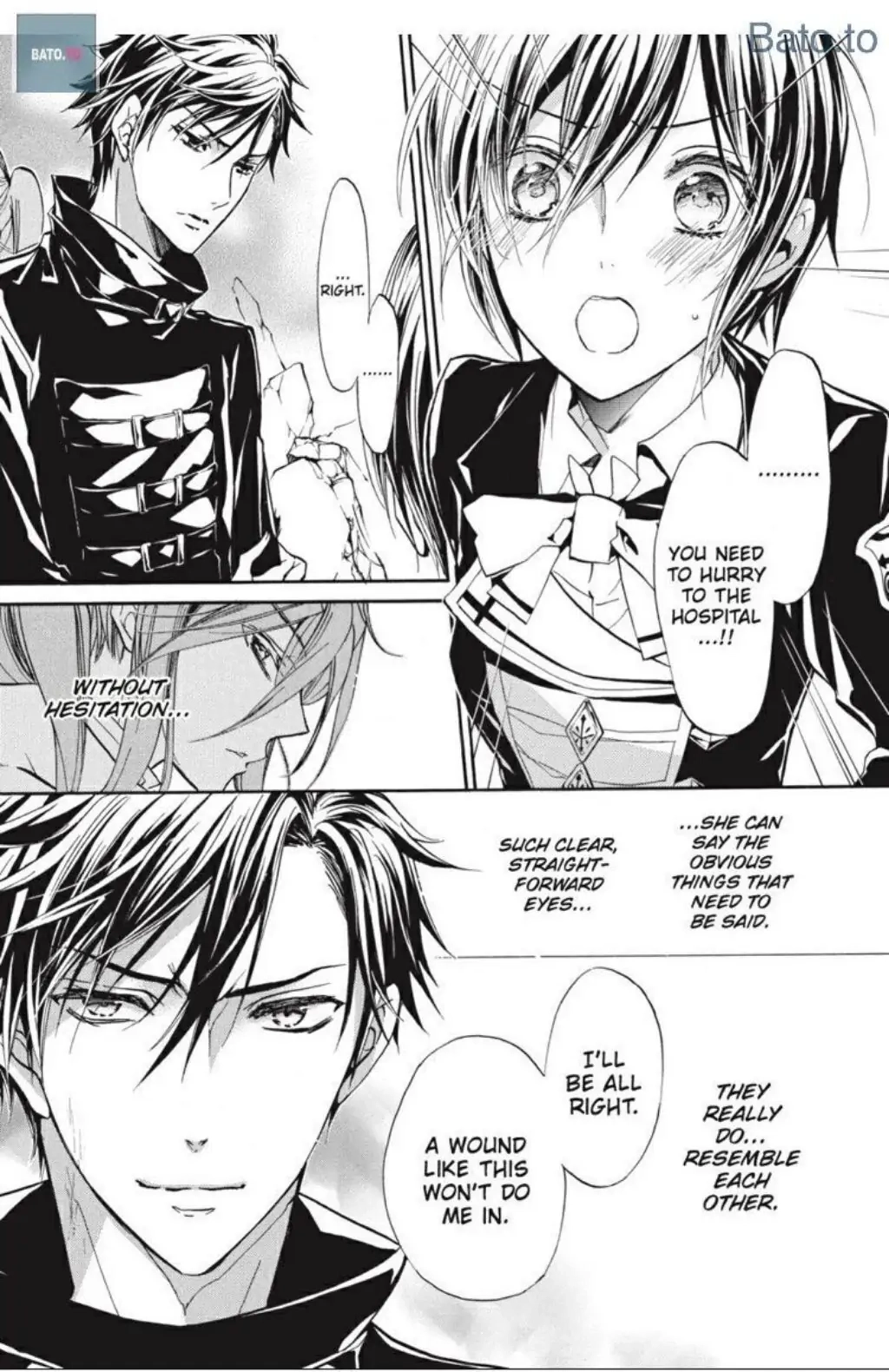 Junketsu + Kareshi Chapter 39 page 8 - 