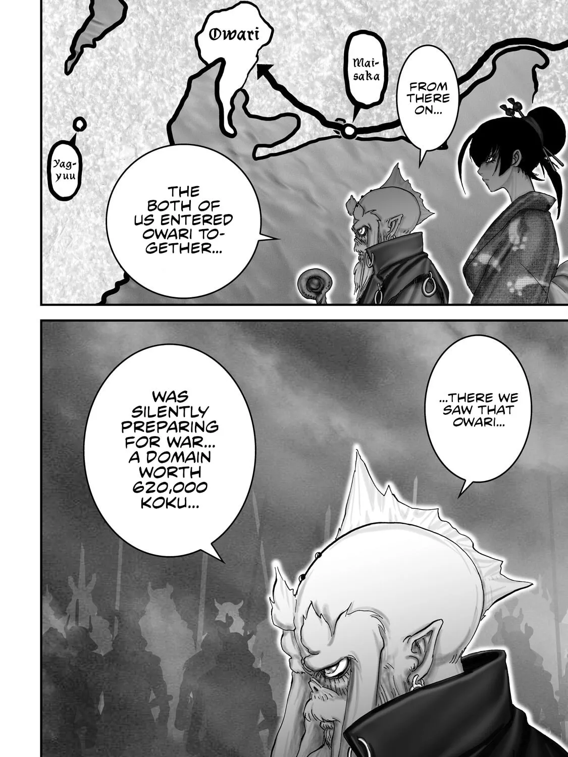 Juu: Ninpou Makai Tensei Chapter 59 page 56 - 