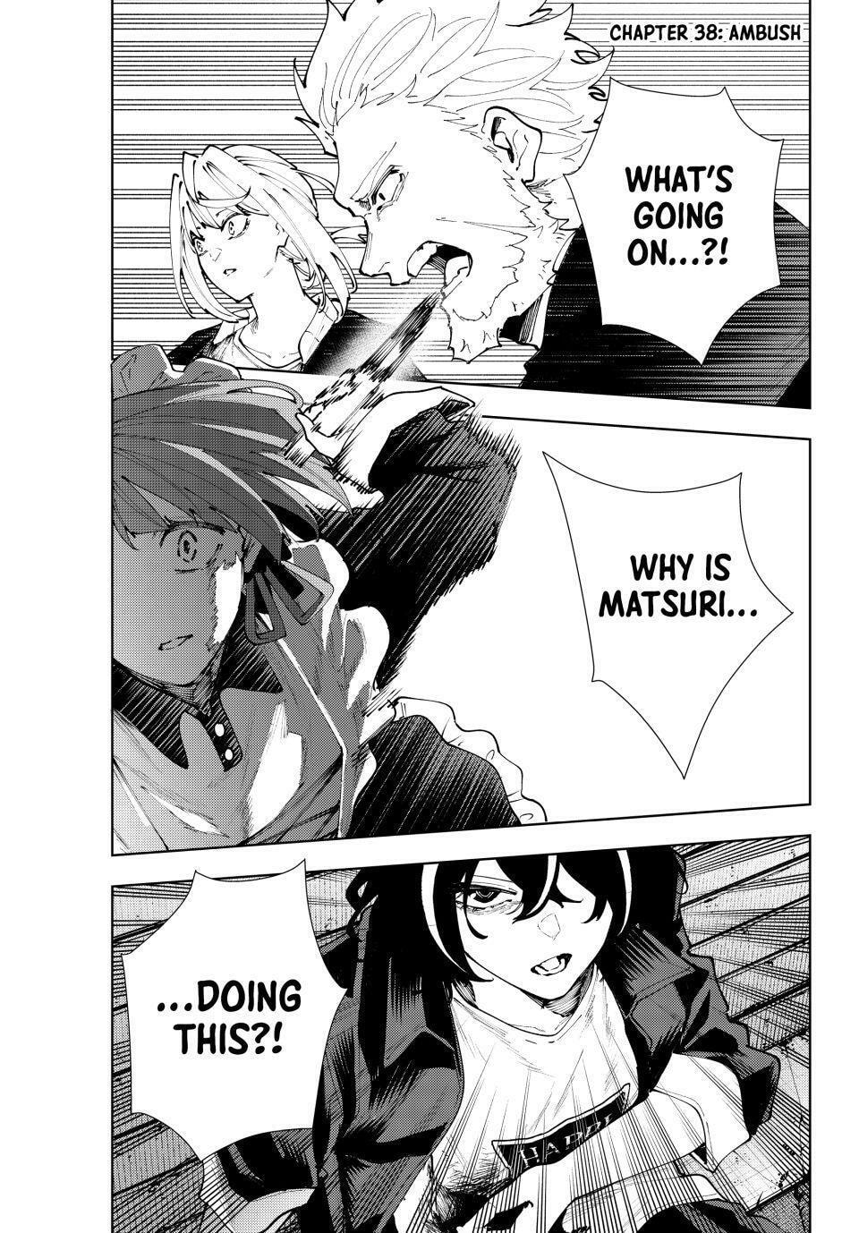 K-9: Keishichou Kouanbu Kouan Dai 9-ka Inou Taisakugakari Chapter 38 page 1 - 